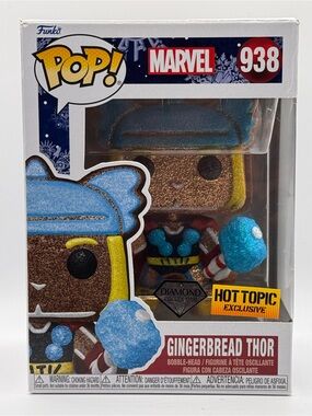 NWT Funko Pop Avengers #938 Gingerbread Thor